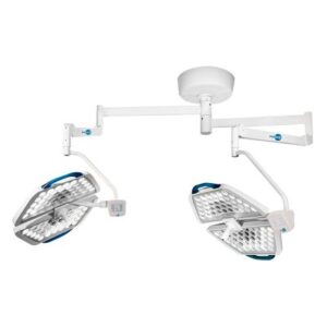 Lámpara de cirugía luz led 2 brazos Prazise PRZ 2
